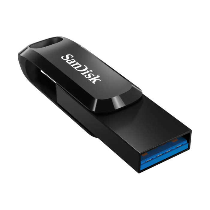 SanDisk 32GB Ultra Dual Drive Go USB-C/A 3.2 USB ključ (črn)