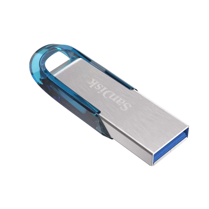 SanDisk 128GB Ultra Flair USB-A 3.0 USB ključ (moder) - slika 3