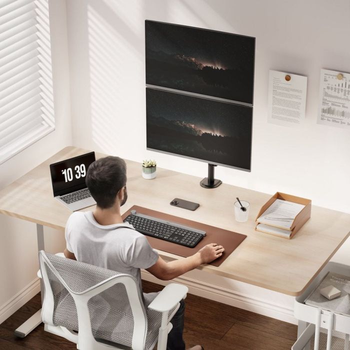 VonHaus dvojni namizni nosilec do diagonale 32 vertikalen - slika 6