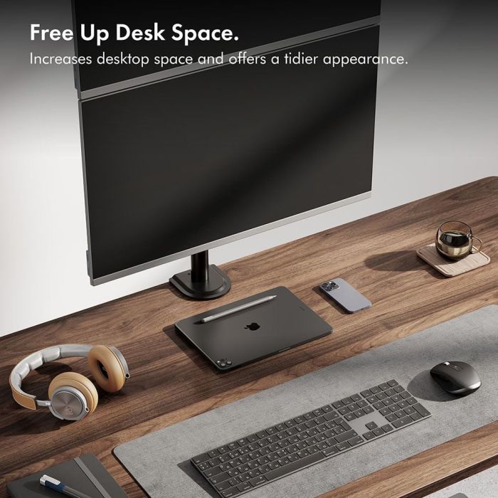 VonHaus dvojni namizni nosilec do diagonale 32 vertikalen - slika 5