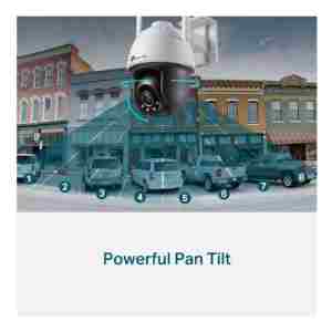 TP-LINK VIGI 4MP zunanja Full-Color Wi-Fi Pan Tilt mrežna kamera (do 2560X1440 H.265+ 30fps)