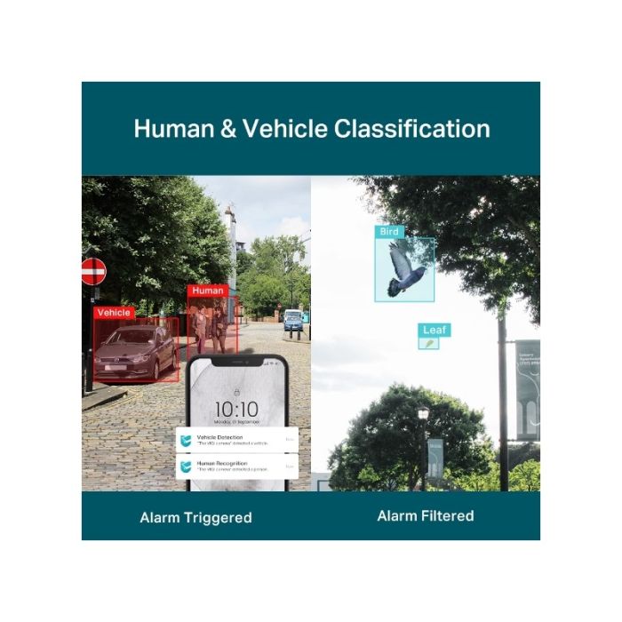 TP-LINK VIGI 4MP zunanja Full-Color Wi-Fi Pan Tilt mrežna kamera (do 2560X1440 H.265+ 30fps) - slika 5