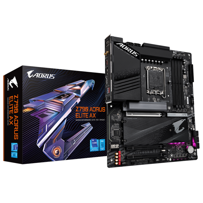 GIGABYTE Z790 AORUS ELITE AX, DDR5, SATA3, USB3.2Gen2x2, DP, 2.5GbE, WIFI 6E, LGA1700 ATX - slika 2