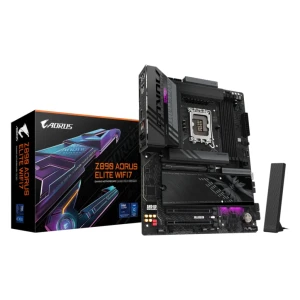 GIGABYTE Z890 AORUS ELITE WIFI7, DDR5, SATA3, USB4, DP, 2.5GbE, WIFI 7, LGA1851 ATX