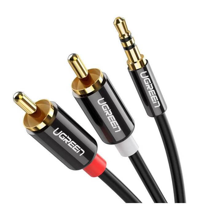 Ugreen 3,5 mm moški na 2RCA moški avdio kabel 2M - 10584 - slika 6