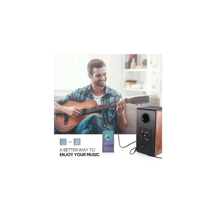 Ugreen 3,5 mm moški na 2RCA moški avdio kabel 2M - 10584 - slika 5