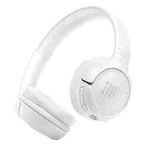 JBL Tune 530BT Bluetooth naglavne brezžične slušalke, bele