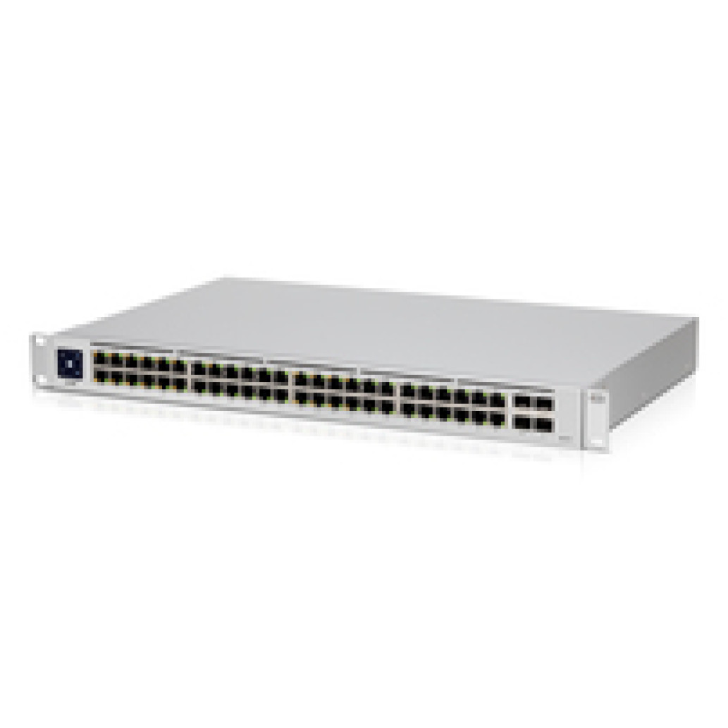 STIKALO 48-PORT 4x SFP UbiQuiti UniFi 100/1000 1000 PoE Managed Rack (USW-48-POE) - slika 4