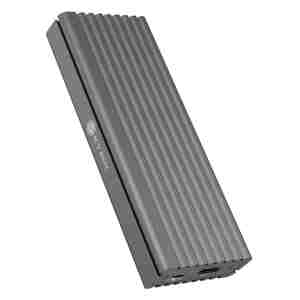 IcyBox IB-1817MC-C31 USB-C in USB-A 3.1 ohišje za M.2 NVMe in SATA SSD z zaščito pred pisanjem