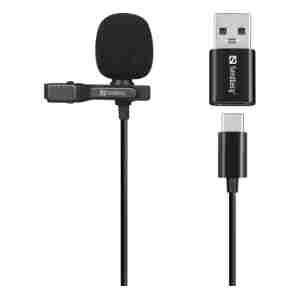 Sandberg Streamer USB Clip Microphone mikrofon