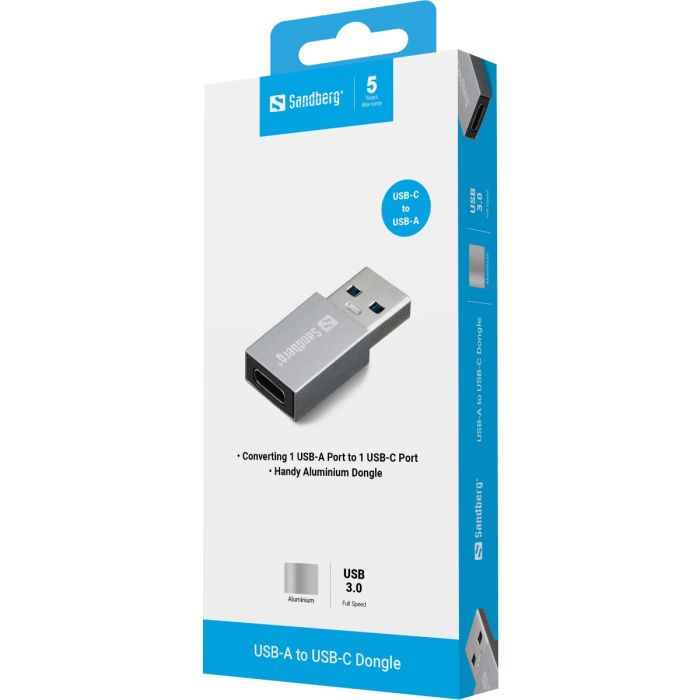 Sandberg USB-A v USB-C Dongle vmesnik - slika 2