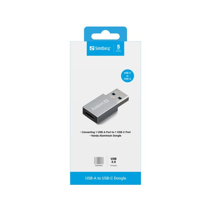Sandberg USB-A v USB-C Dongle vmesnik - slika 3