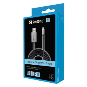 Sandberg USB-C na DisplayPort Cable 2m video povezovalni kabel
