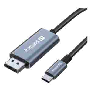 Sandberg USB-C na DisplayPort Cable 2m video povezovalni kabel