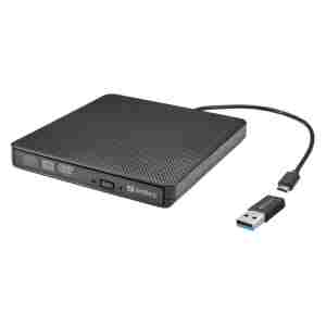 Sandberg USB-C/A DVD Drive zunanji DVD-pogon