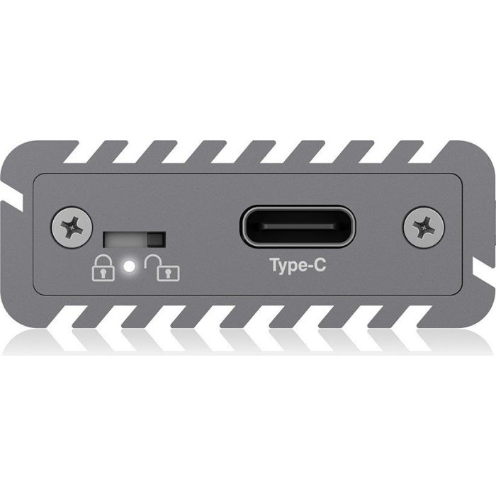 IcyBox IB-1817M-C31 USB-C 3.1 ohišje za M.2 NVMe SSD ter zaščito pred pisanjem - slika 4