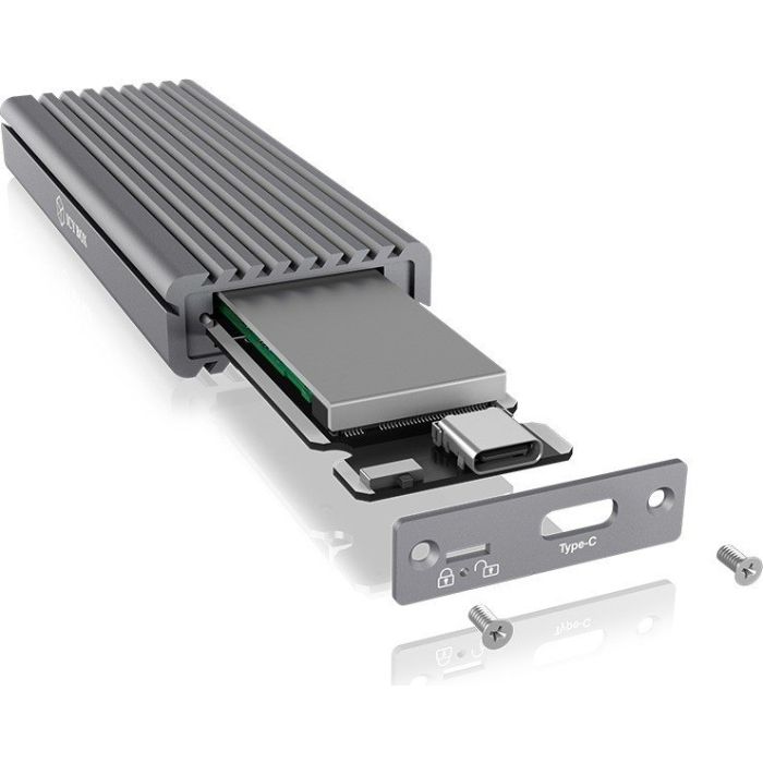 IcyBox IB-1817M-C31 USB-C 3.1 ohišje za M.2 NVMe SSD ter zaščito pred pisanjem - slika 6