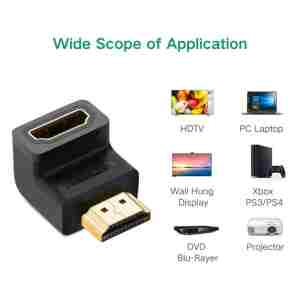 Ugreen HDMI M na Ž Adapter kotni - polybag