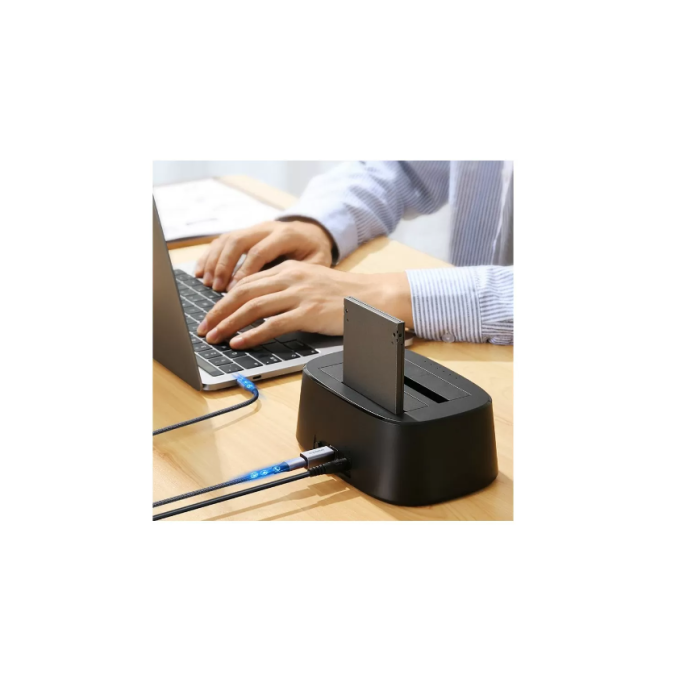 Ugreen adapter USB-C ženski na USB-B - srebrn 1kos