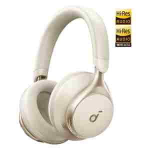 Anker Soundcore Space One naglavne Bluetooth slušalke, krem