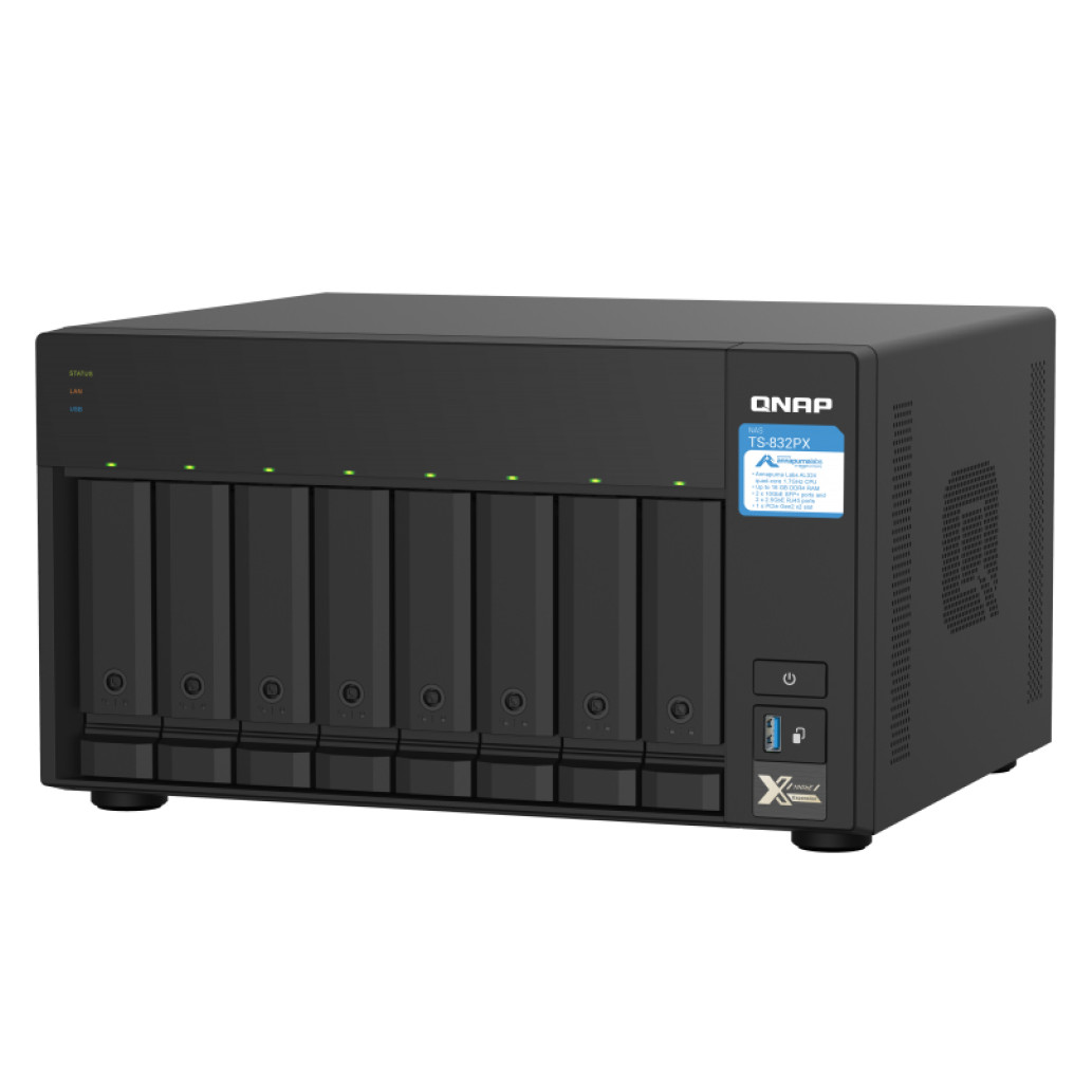 NAS ohišje QNAP TS-832PX-4G za 8 diskov 4GB - slika 2