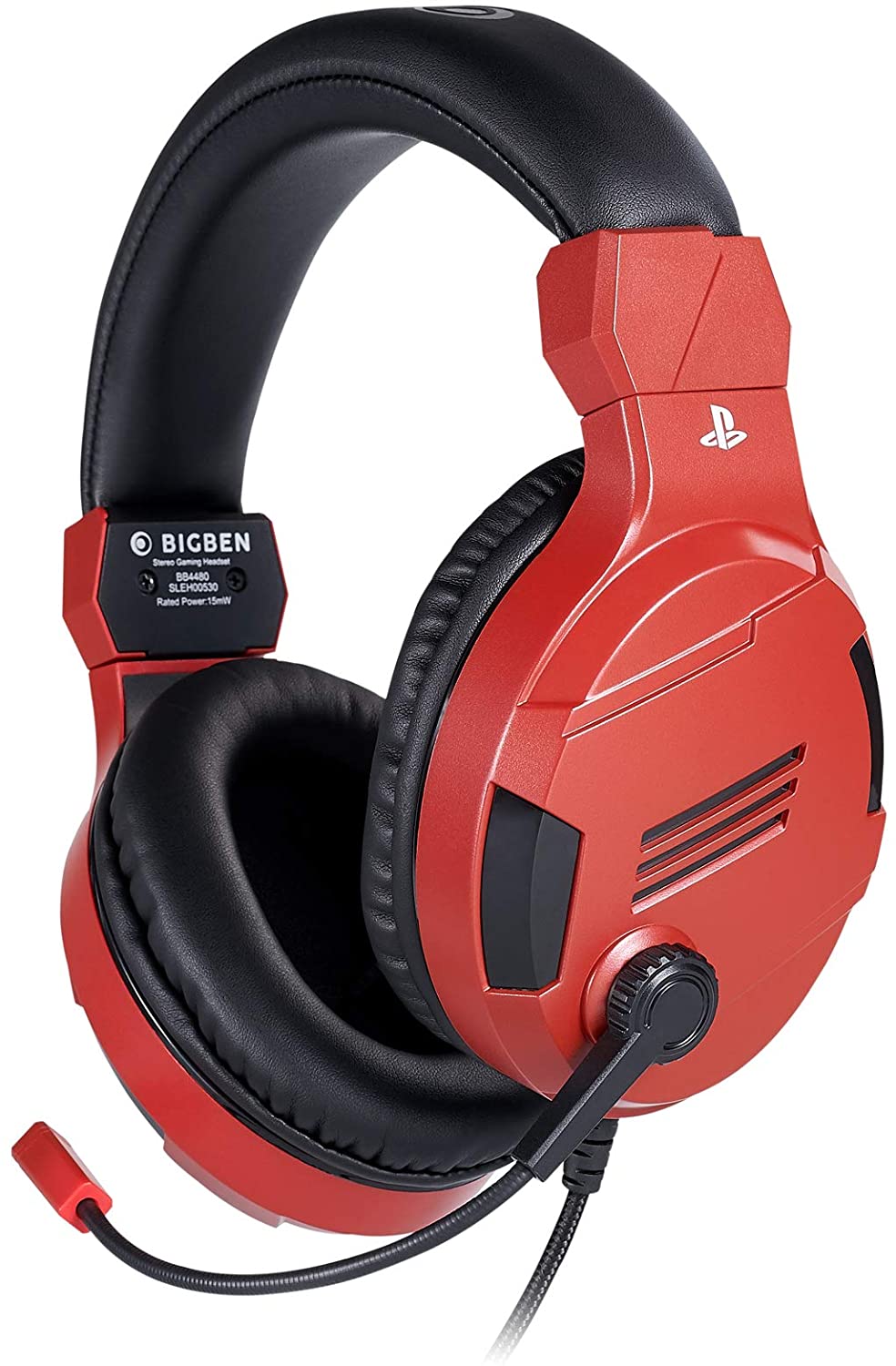 BIGBEN STEREO GAMING ŽIČNE SLUŠALKE V3, RDEČE - slika 2