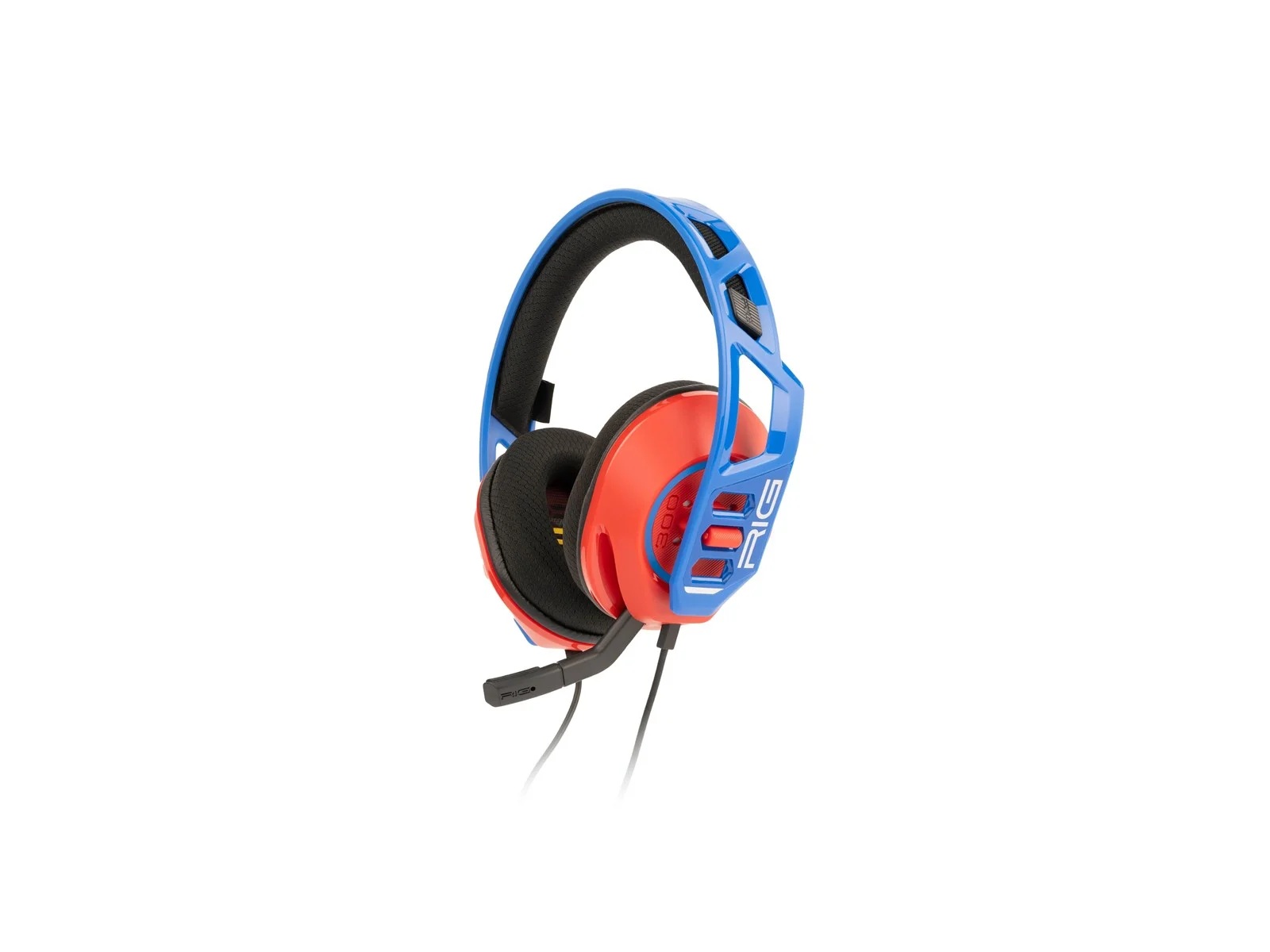 NACON HEADSET RIG 300 PRO SWITCH 2 žične slušalke redeče modre barve - slika 2