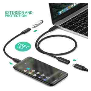 Ugreen podaljšek USB-C na USB-C 3.1 0.5m - polybag