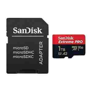 SanDisk 1TB Extreme PRO microSDXC UHS-I spominska kartica z adapterjem