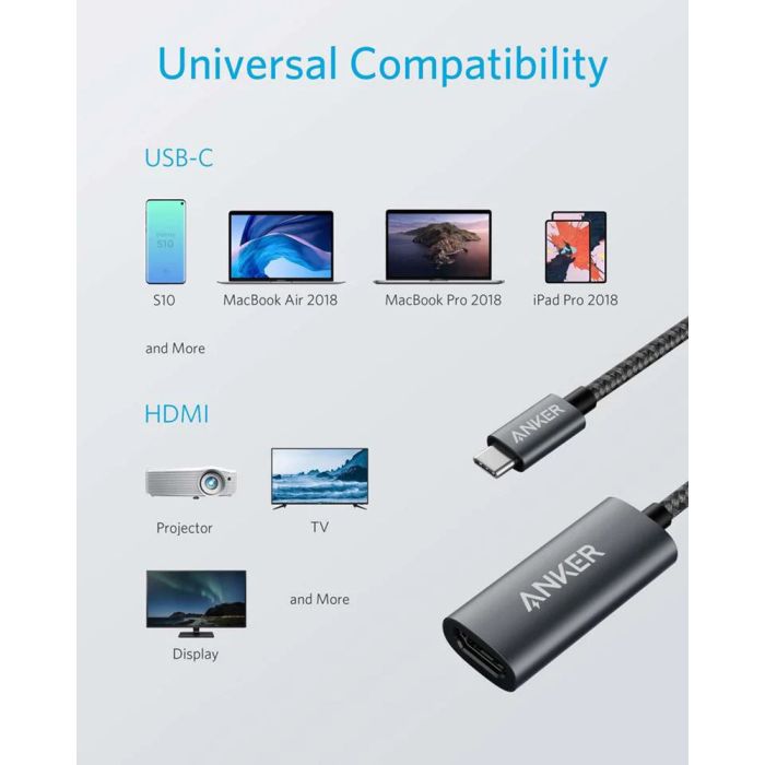 Anker 310 USB-C na HDMI adapter 4K/60Hz - slika 6