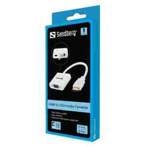 Sandberg HDMI v VGA+Audio Converter audio pretvornik