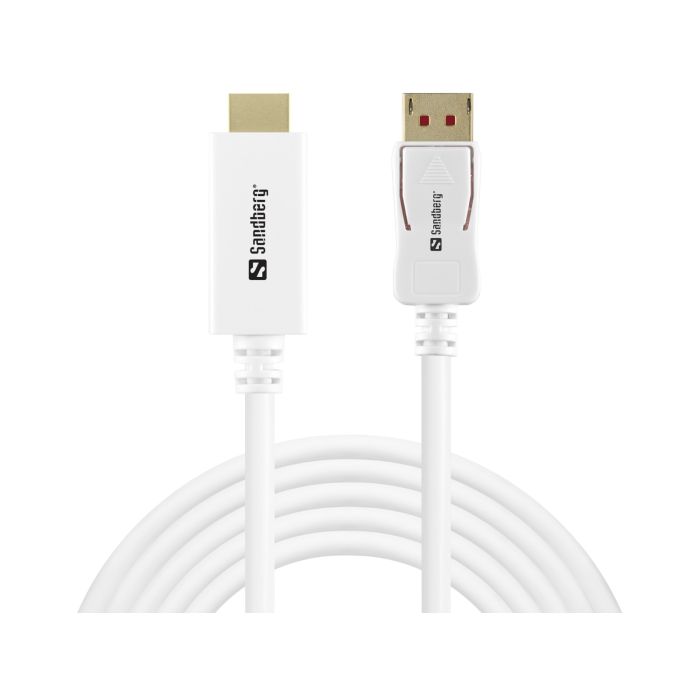 Sandberg DisplayPort 1.4-HDMI 4k@60Hz 2m povezovalni kabel - slika 2