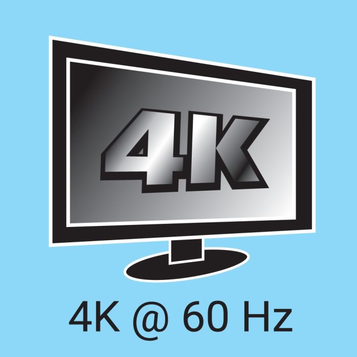 Sandberg DisplayPort 1.4-HDMI 4k@60Hz 2m povezovalni kabel - slika 3