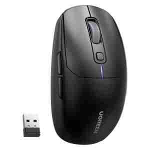 Ugreen brezžična miška 5000 DPI 2.4G+BT - črna