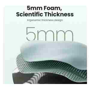 Ugreen ergonomska podloga za miško z naslonom za zapestje - zelena