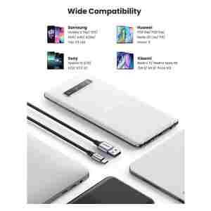 UGREEN USB 2.0 A na USB-C kabel 2m (črn) - polybag