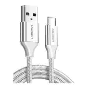 UGREEN USB 2.0 A na USB-C kabel 2m (bel) - polybag