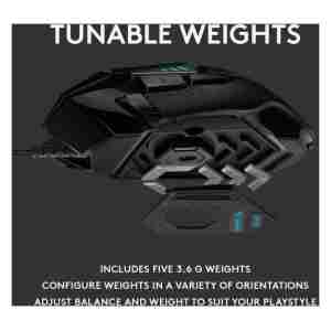 Logitech Gaming miška G502 Hero LED