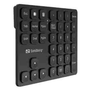 Sandberg Wireless Numeric Keypad Pro brezžična številčna tipkovnica