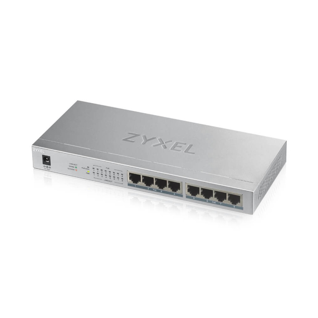 STIKALO 8-PORT ZyXEL 100/1000 PoE+ (GS1008HP-EU0101F) - slika 4