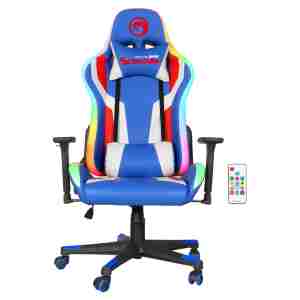 GAMING STOL - MARVO CH-128BL RGB MODRE BARVE