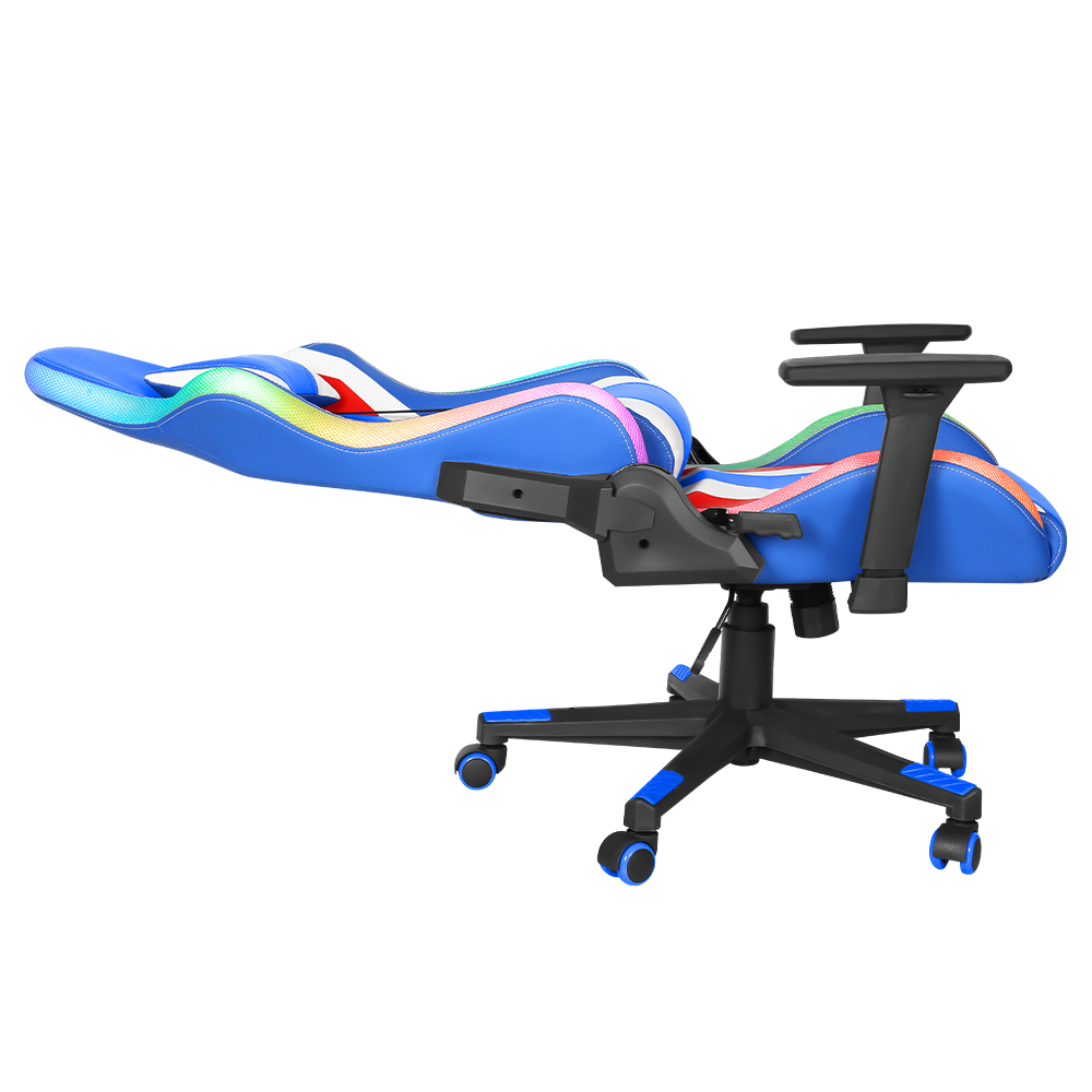 GAMING STOL - MARVO CH-128BL RGB MODRE BARVE - slika 2