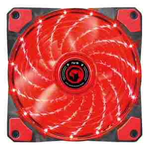 MARVO FN-10RD LED VENTILATOR ZA PC rdeče barve