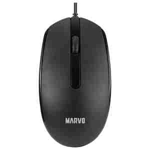 MARVO OFFICE MS003 BK MIŠKA ČRNE BARVE