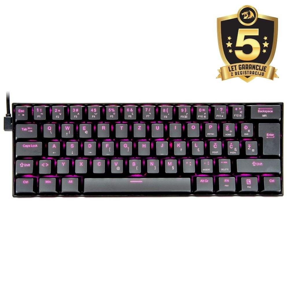 REDRAGON DRAGONBORN K630 MEHANSKA TIPKOVNICA SLO/CRO - slika 5
