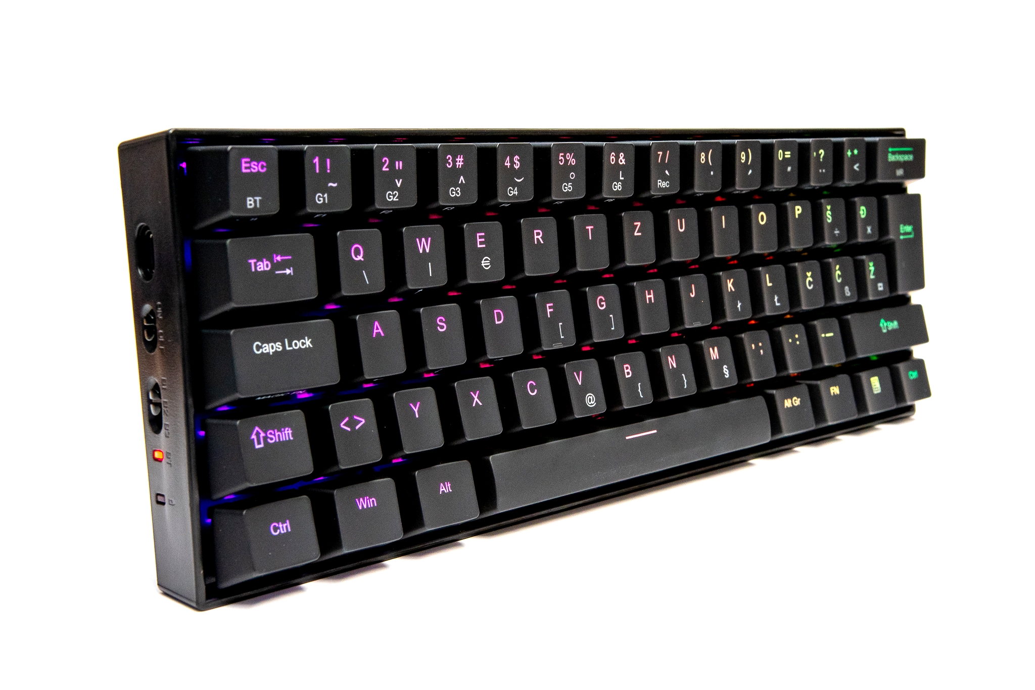 REDRAGON DRACONIC K530 RGB MEHANIČNA TIPKOVNICA SLO/CRO, RJAVA STIKALA - slika 3
