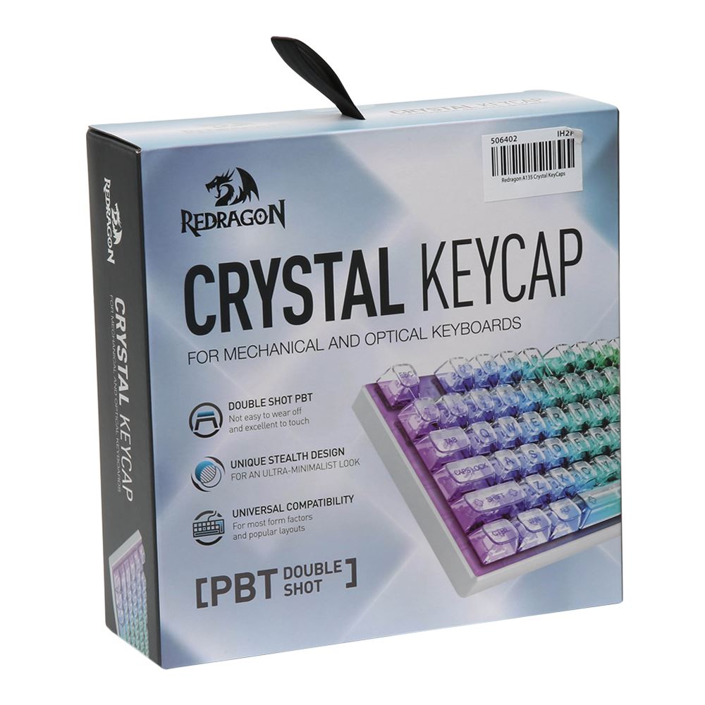 KEYBOARD KEYCAPS - REDRAGON CRYSTAL A135 - 147 kos - slika 3