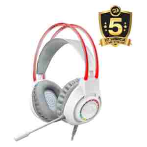 REDRAGON SCREAM H231 RGB ŽIČNE SLUŠALKE BELE BARVE