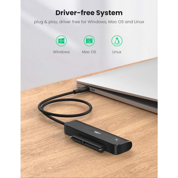 Ugreen USB-C 3.1 na SATA Adapter za 2.5“ - box - slika 2