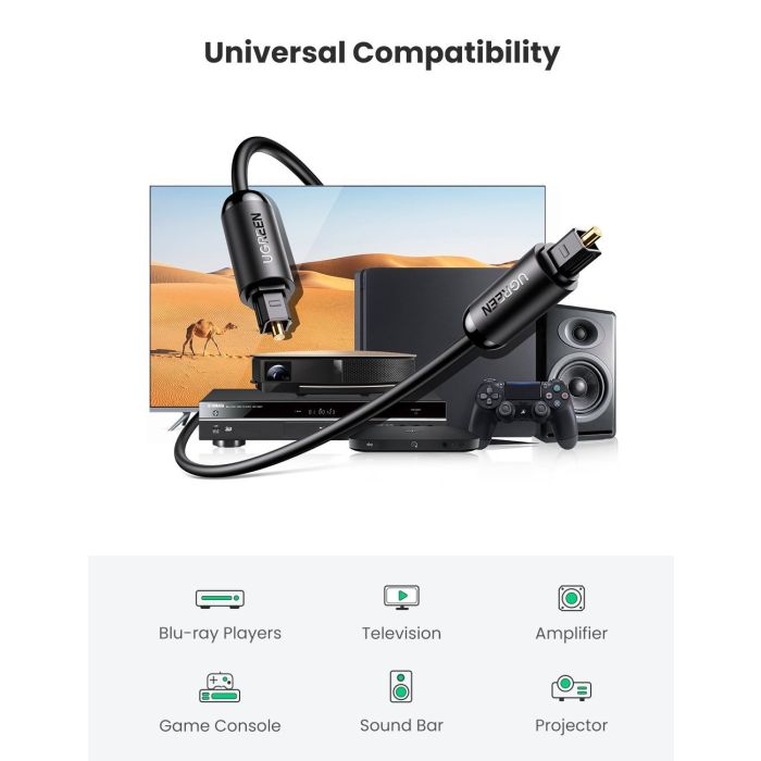 Ugreen Toslink optični kabel 1 m - polybag - slika 6